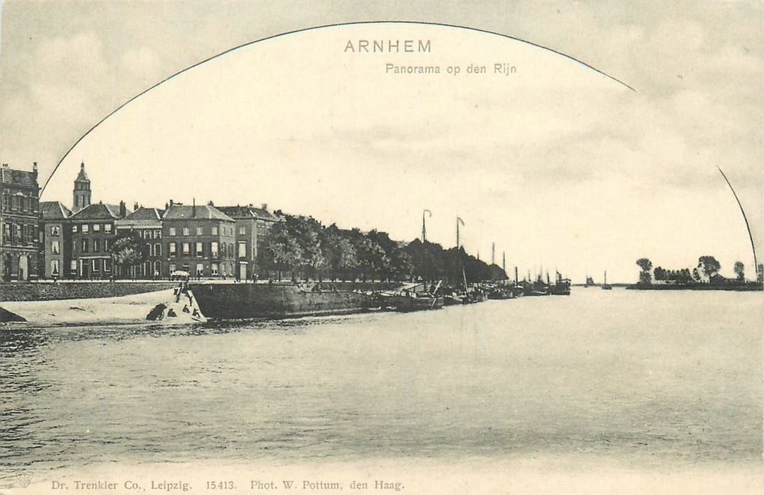 Arnhem Panorama op den Rijn