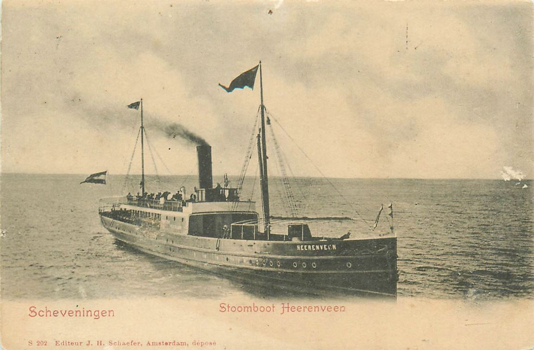 Scheveningen Stoomboot Heerenveen