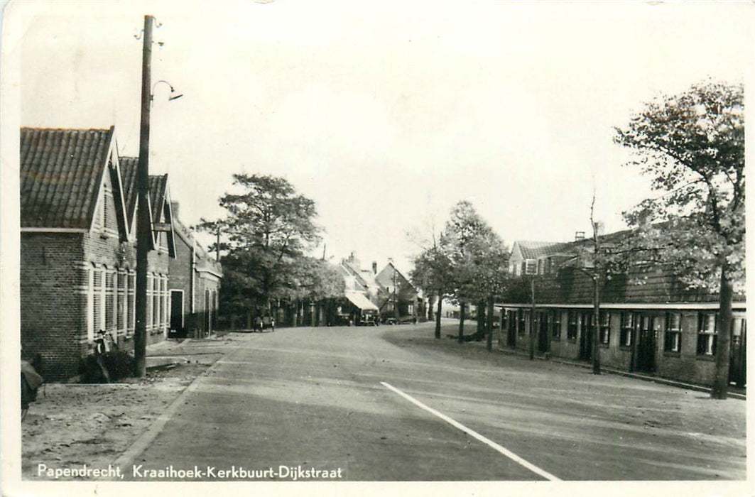 Papendrecht Kraaihoek Kerkbuurt Dijkstraat