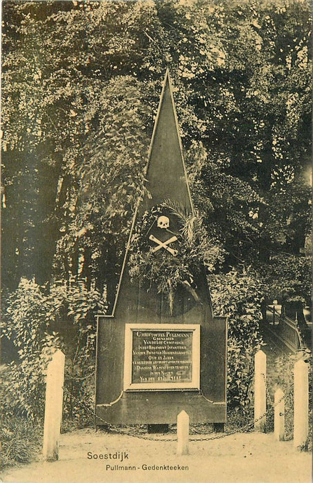 Soestdijk Pullmann Gedenkteeken