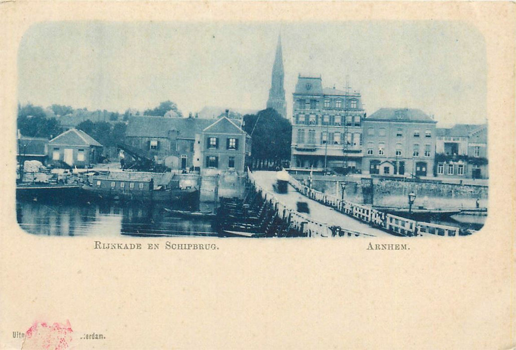 Arnhem Rijnkade en Schipbrug