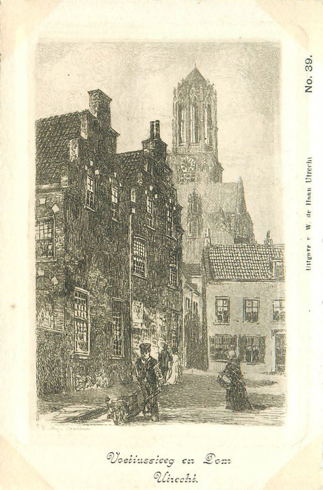 Utrecht Voetiussteeg en Dom