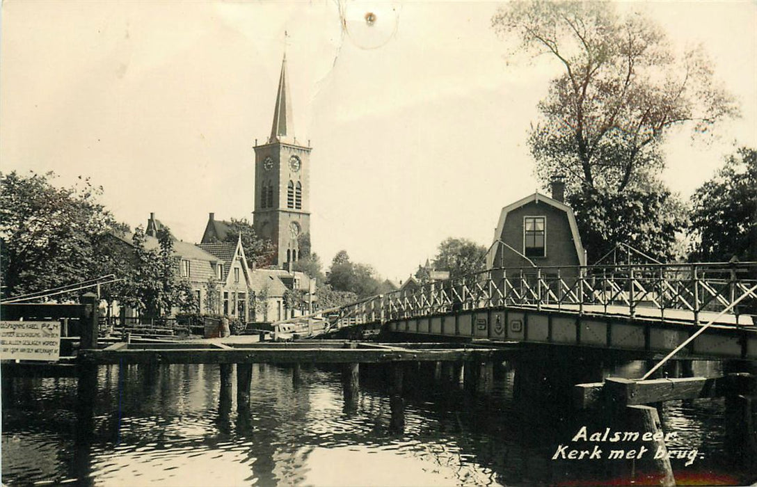 Aalsmeer Kerk met Brug