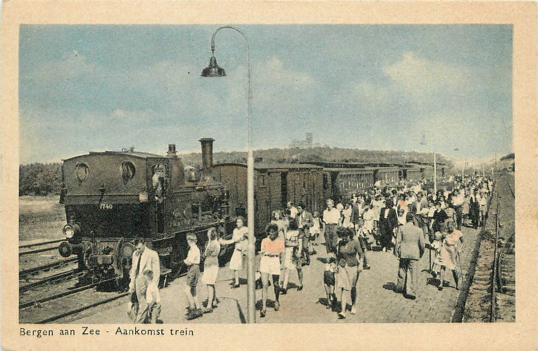 Bergen aan Zee Aankomst Trein