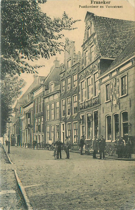 Franeker Postkantoor en Voorstraat