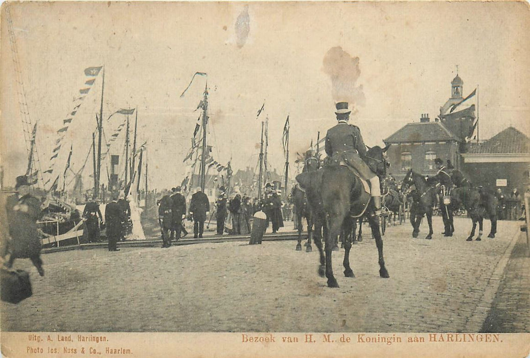 Harlingen Bezoek HM de Koningin