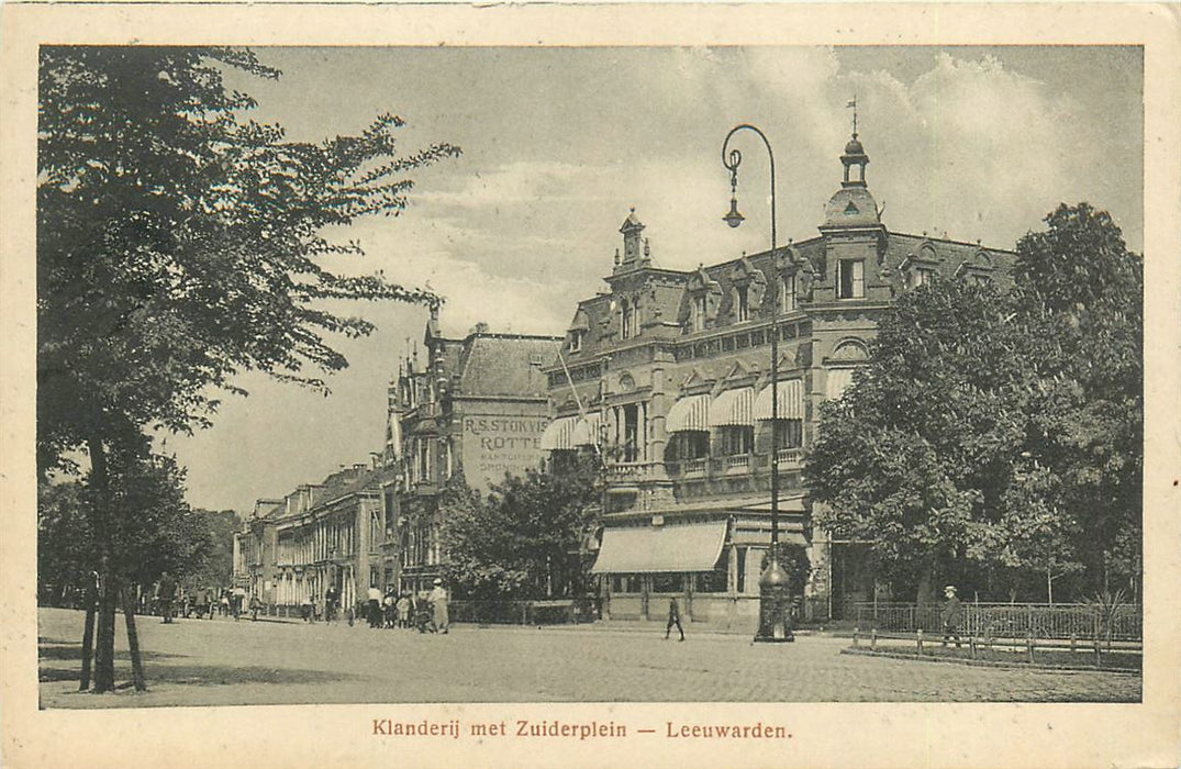 Leeuwarden Klanderij met Zuiderplein