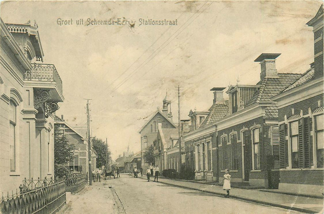 Scheemda Eexta Stationsstraat