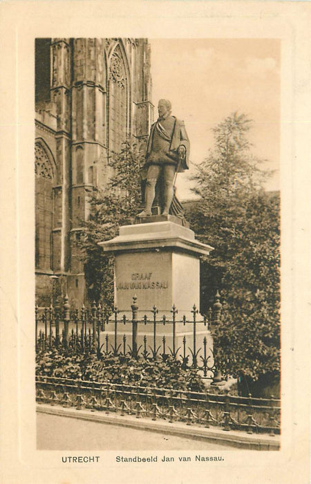 Utrecht Standbeeld Jan van Nassau