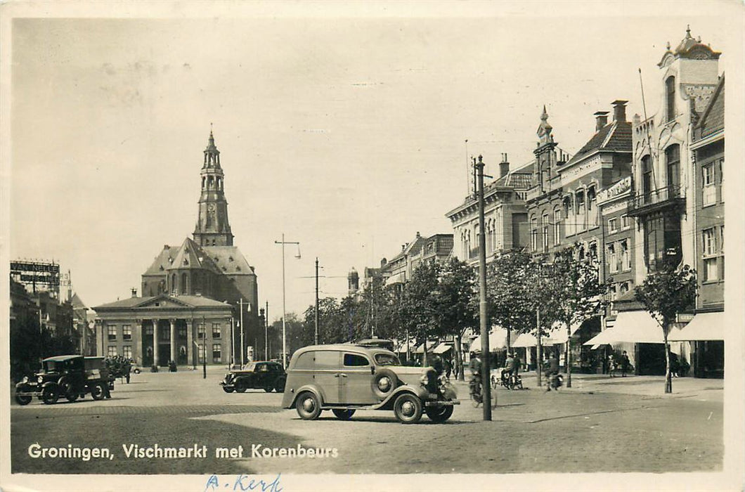 Groningen Vischmarkt