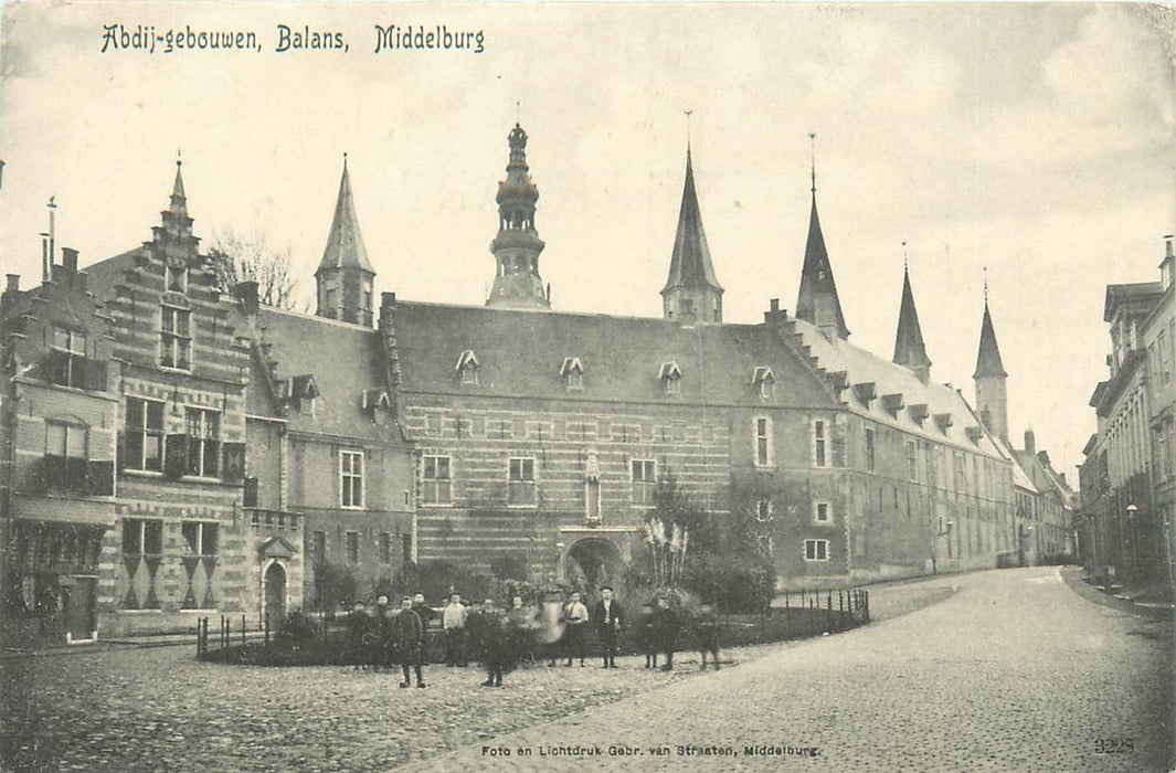 Middelburg Abdij gebouwen Balans