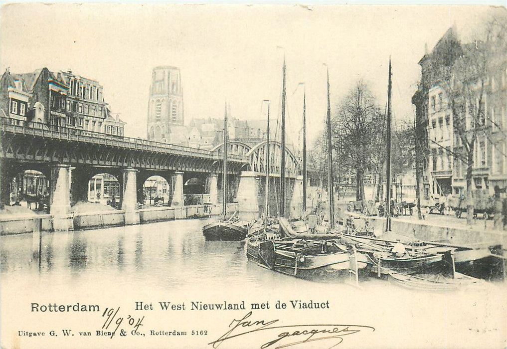 Rotterdam Het West Nieuwland Viaduct