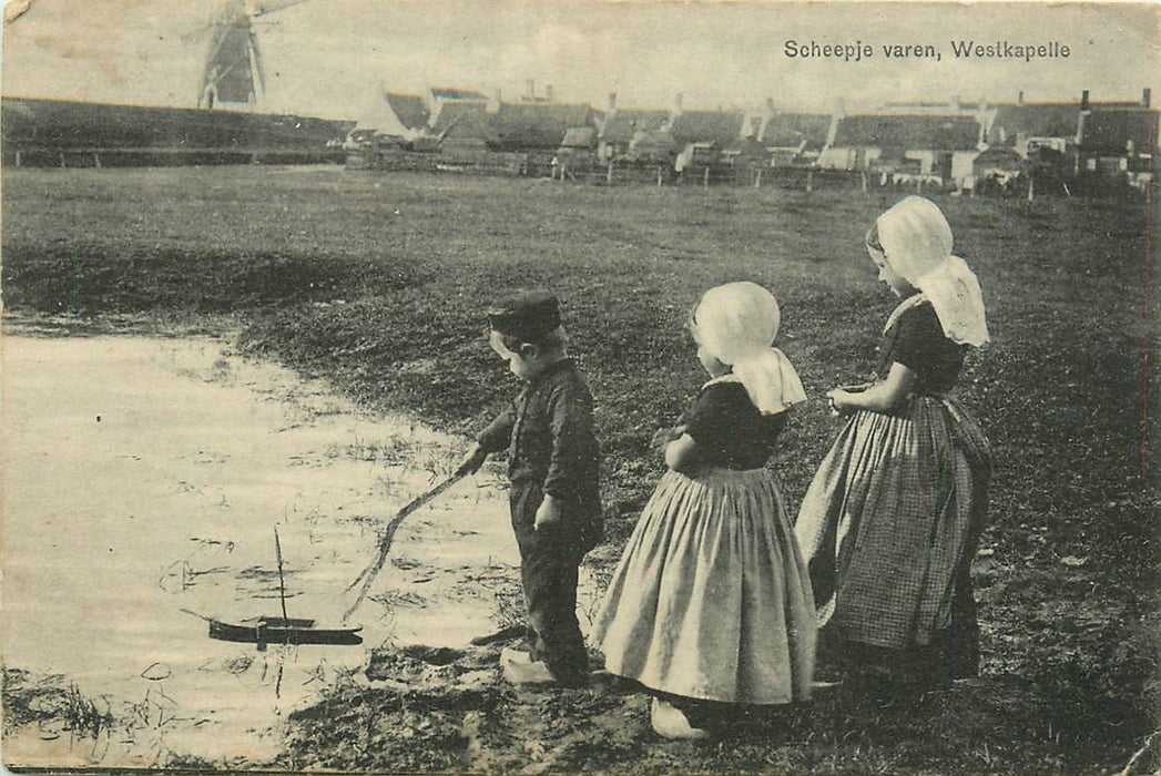 Westkapelle Scheepje Varen