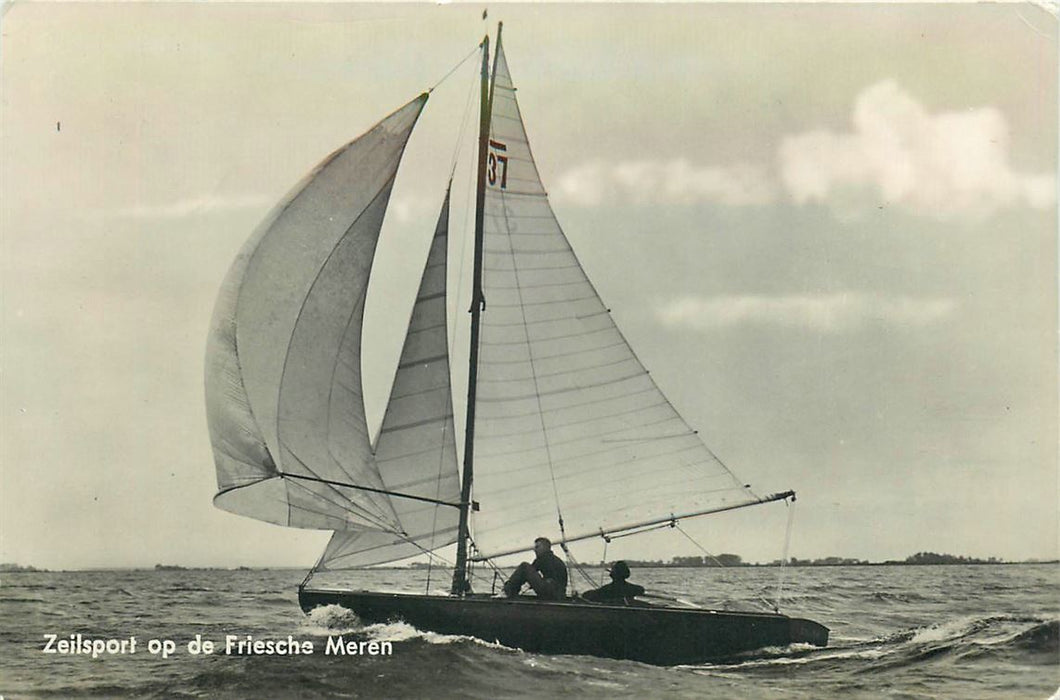 Friesland Zeilsport op de Friesche Meren
