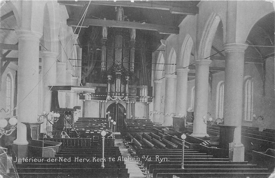 Alphen a d Rijn Interieur NH Kerk