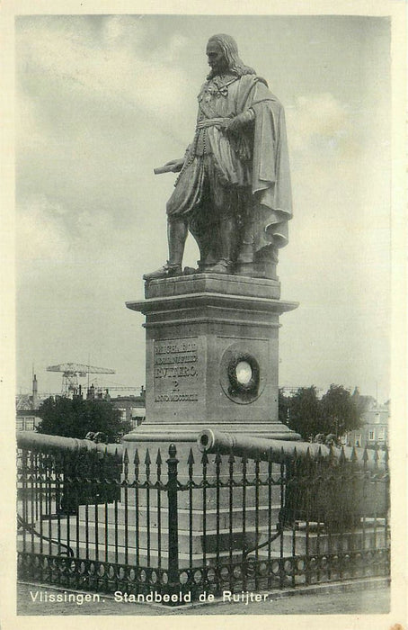 Vlissingen Standbeeld De Ruijter