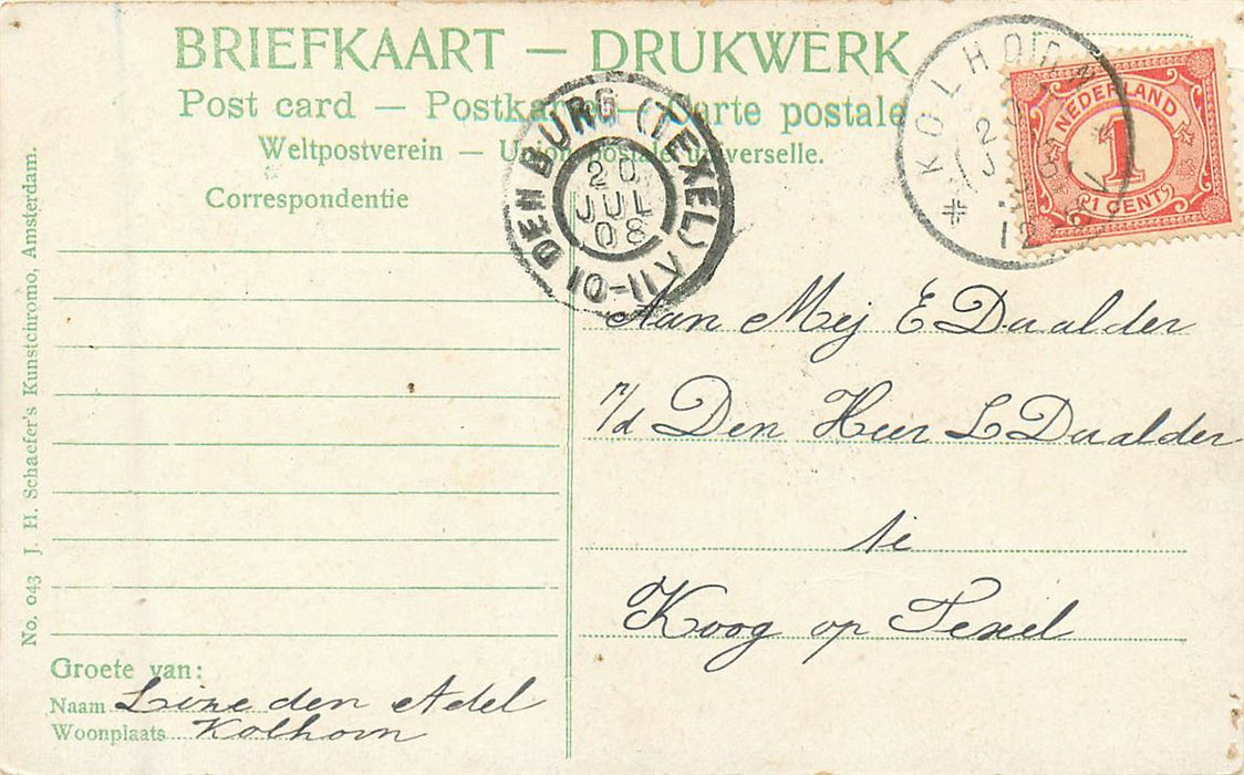 Ubbergen Weg naar Beek