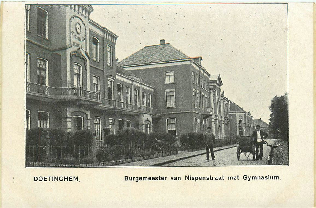 Doetinchem Burg van Nispenstraat Gymnasium