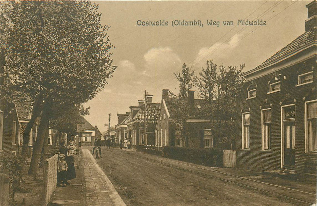 Oostwold (O) Weg naar Midwolda