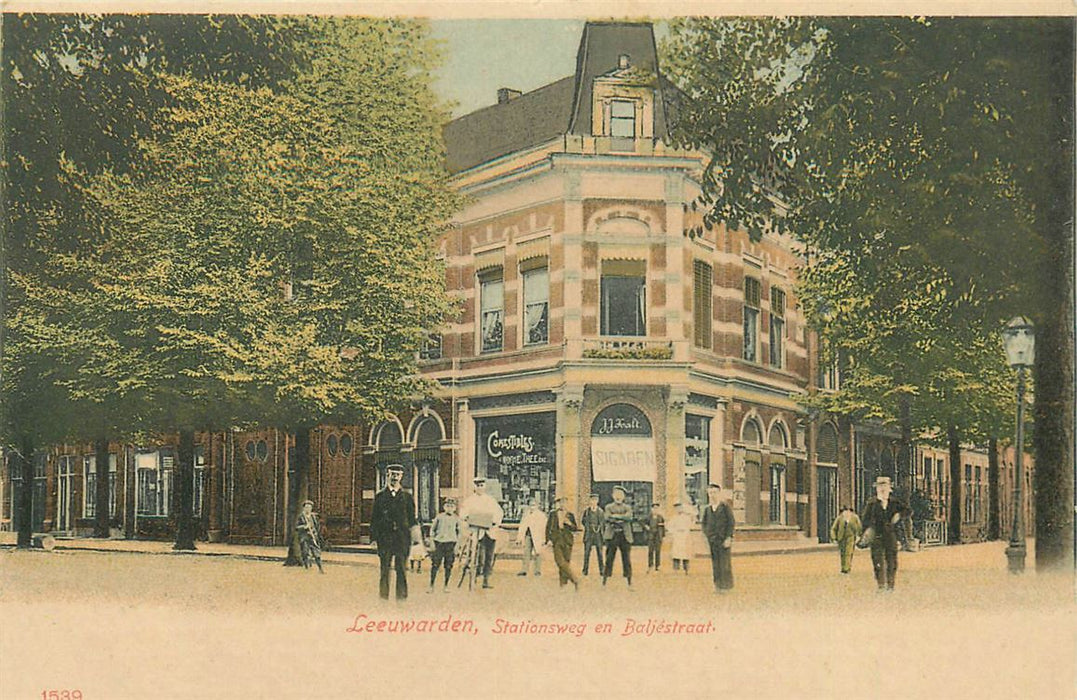 Leeuwarden Baljestraat Stationsweg