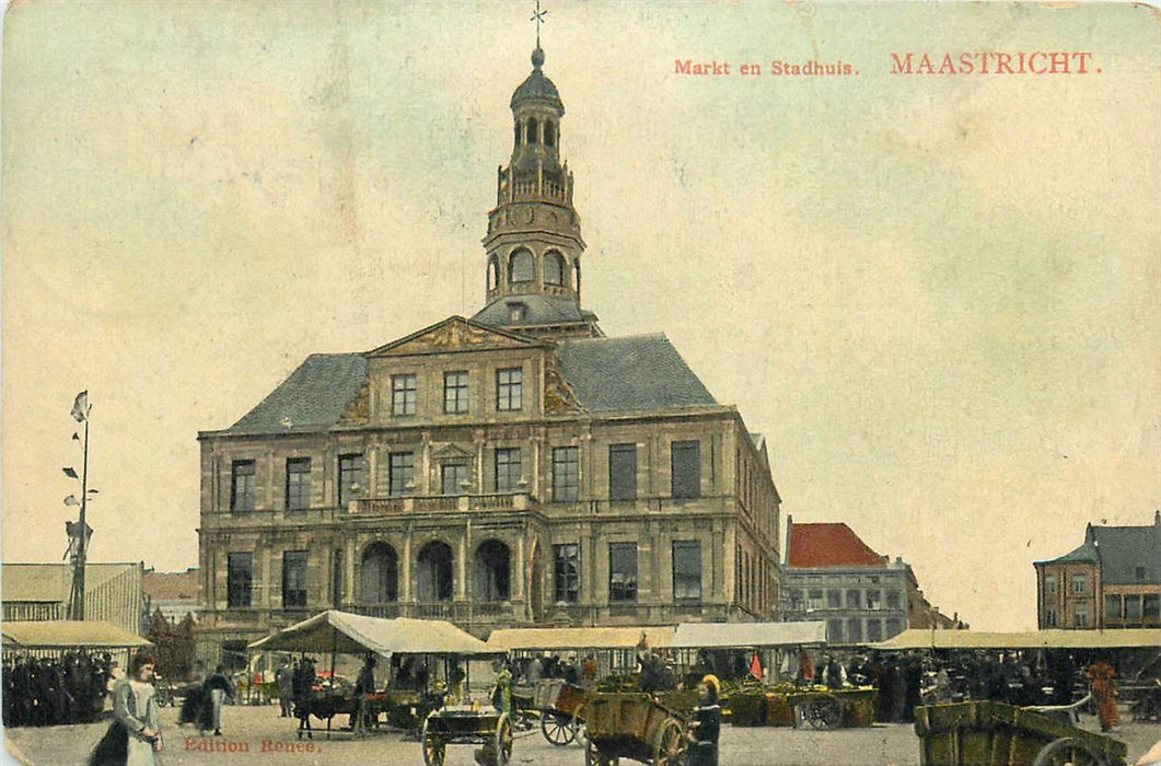 Maastricht Markt en Stadhuis