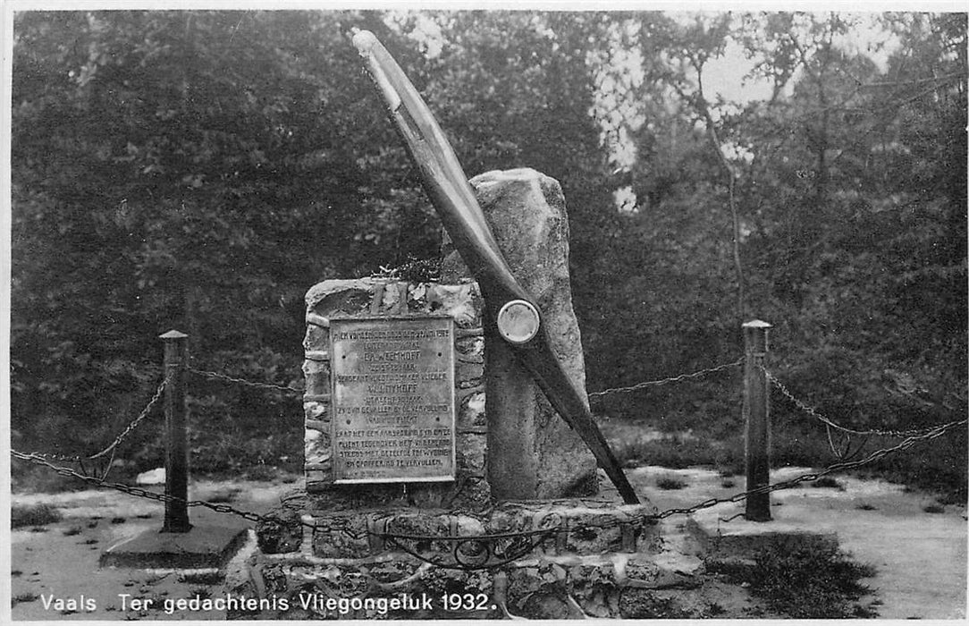 Vaals Ter gedachtenis Vliegongeluk 1932