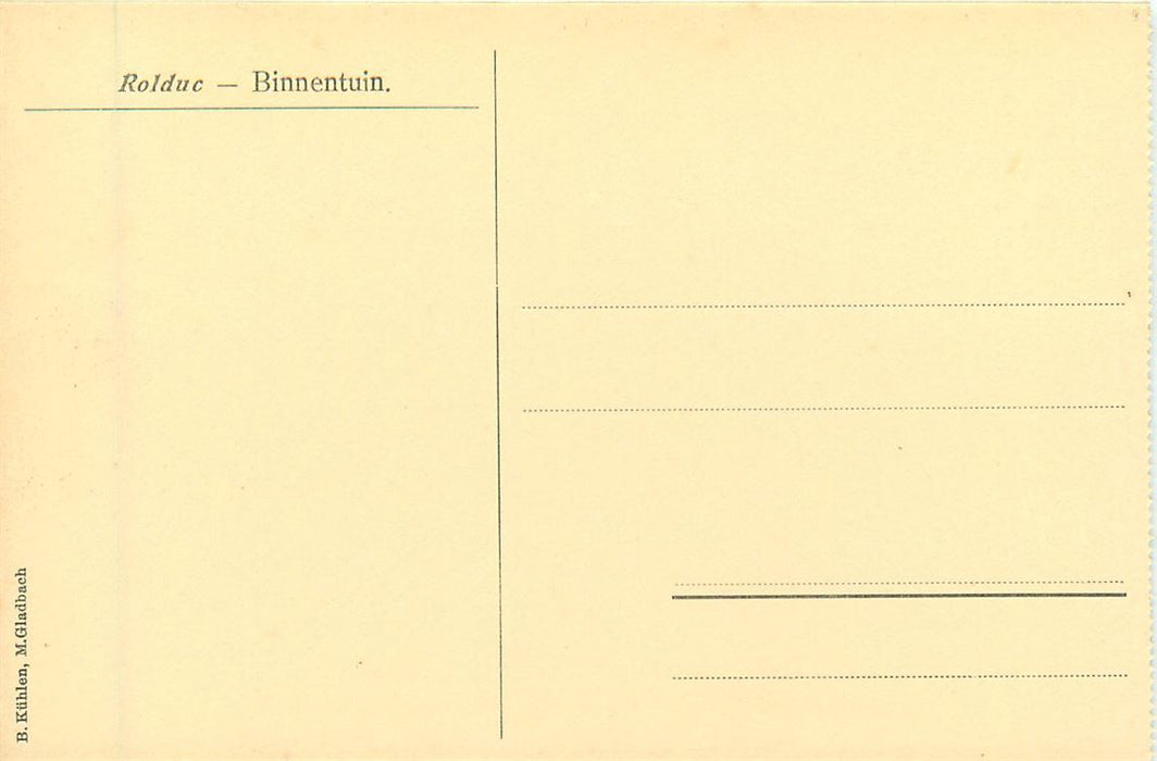 Rolduc Binnentuin