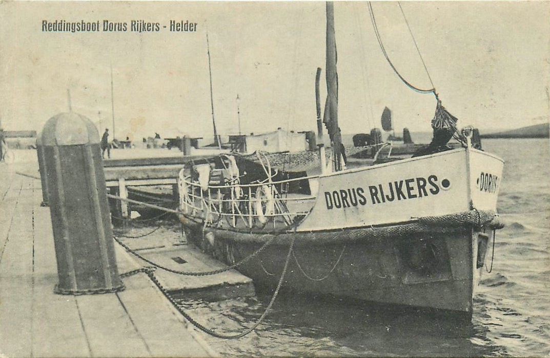 Den Helder Reddingsboot Dorus Rijkers