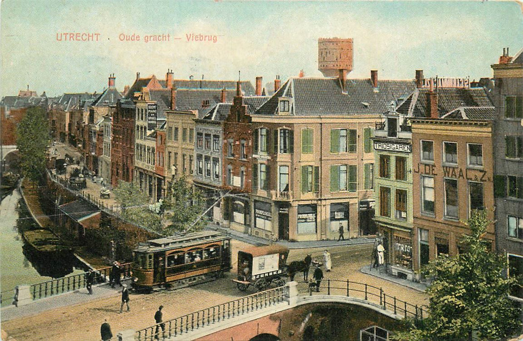 Utrecht Oude Gracht Viebrug