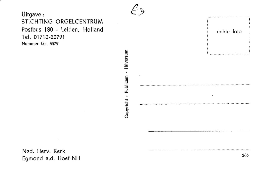 Egmond aan de Hoef Ned Herv Kerk