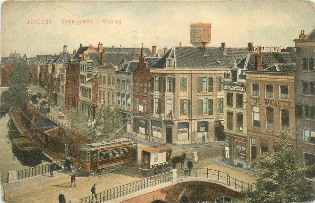 Utrecht Oude Gracht Viebrug