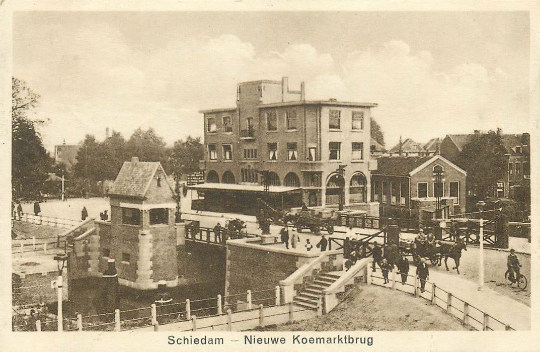 Schiedam Nieuwe Koemarktbrug