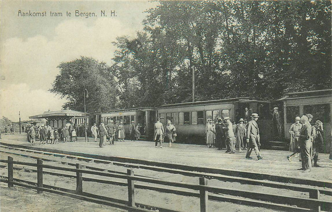 Bergen NH Aankomst tram