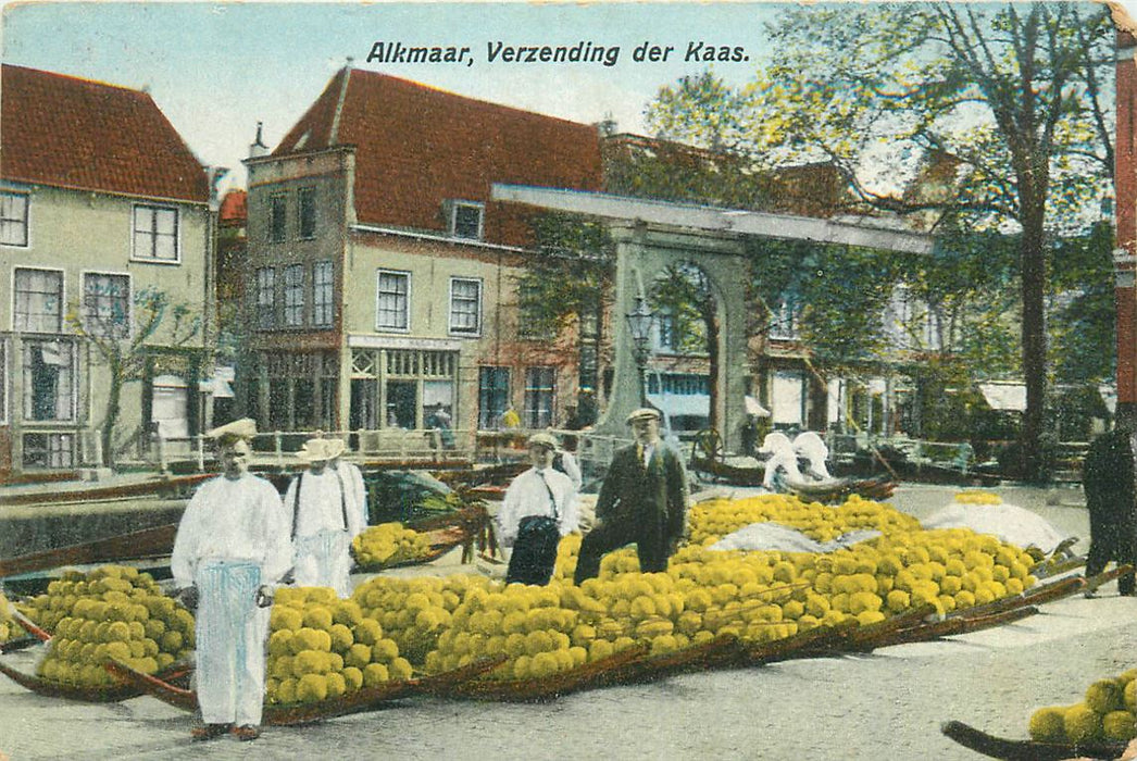 Alkmaar Verzending der Kaas