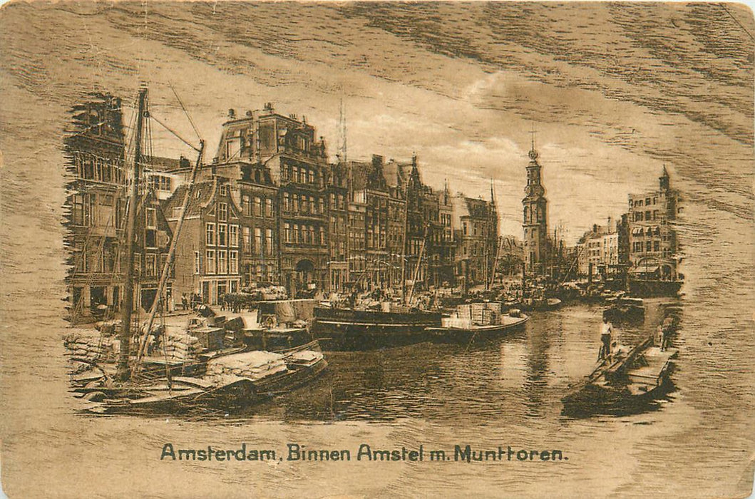 Amsterdam Binnen Amstel Munttoren