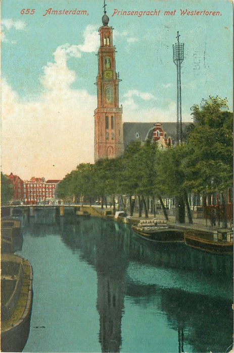 Amsterdam Prinsengracht Westertoren