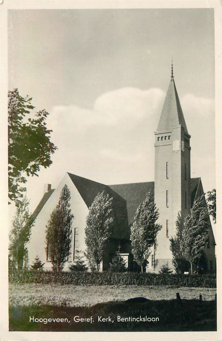 Hoogeveen Bentickslaan Geref Kerk