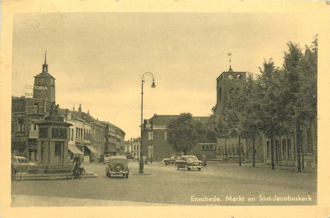 Enschede Sint Jacbuskerk Markt