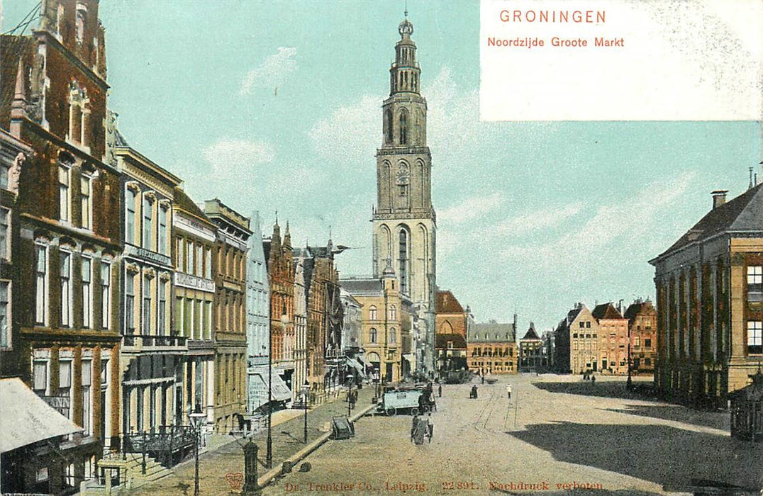 Groningen Noordzijde Groote Markt