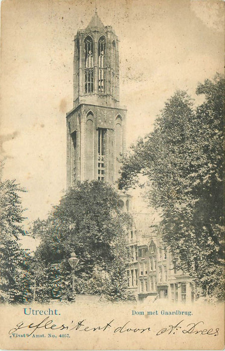 Utrecht Dom met Gaardbrug