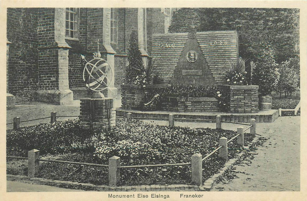 Franeker Monument Eise Eisinga