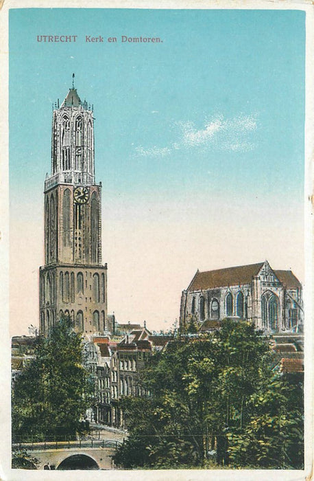 Utrecht Kerk en Domtoren