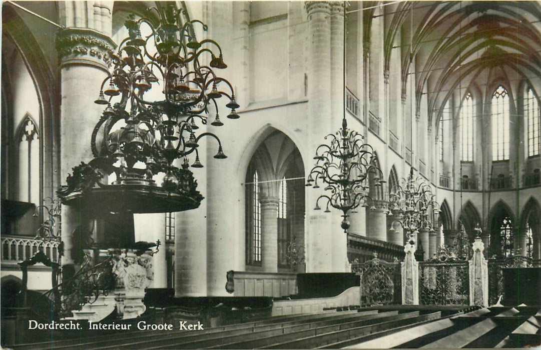 Dordrecht Interieur Groote Kerk