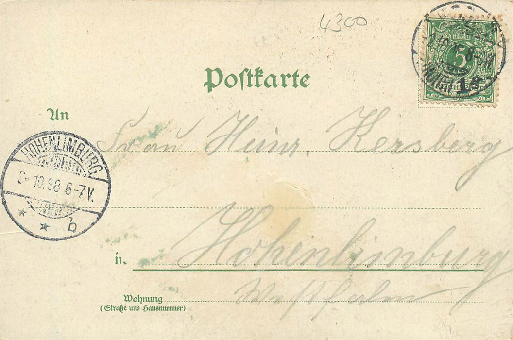 Essen Stadtgarten Litho