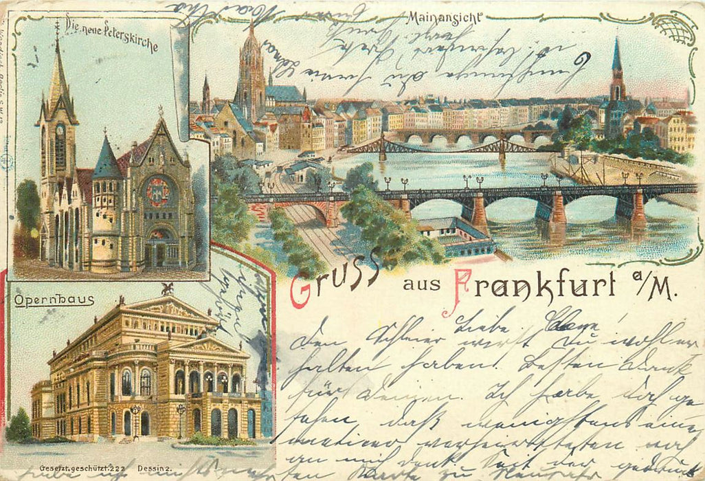 Frankfurt a M Litho