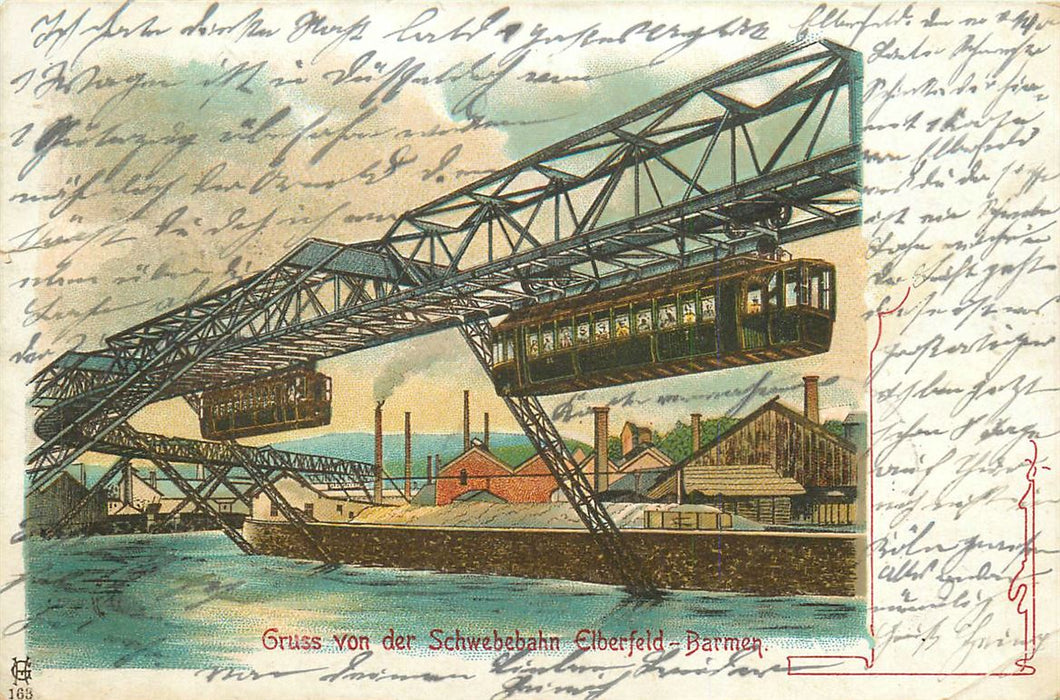 Elberfeld Barmen Schwebebahn