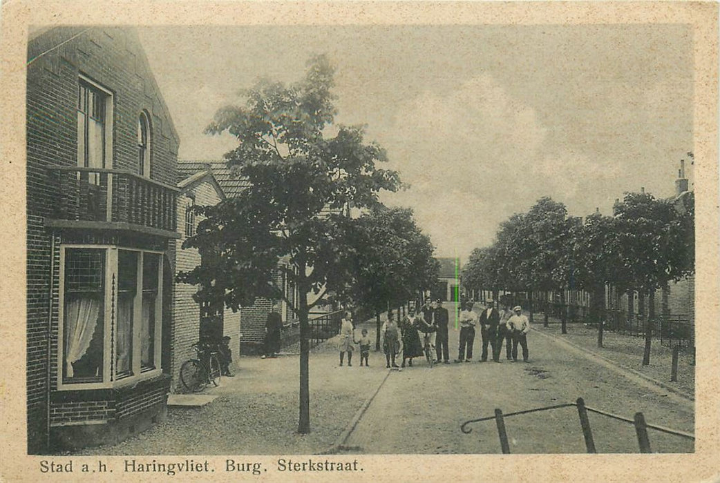 Stad ah Haringvliet Burg Sterkstraat