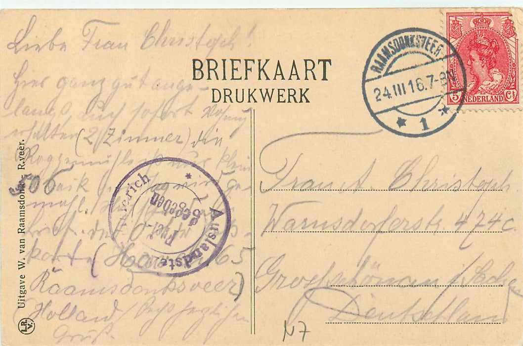 Raamsdonksveer Postkantoor