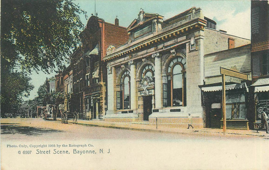 Bayonne NJ Street Scene