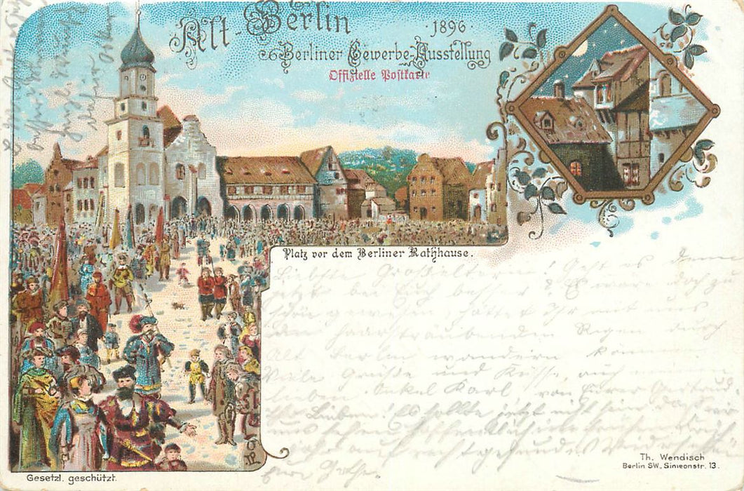 Berlin Gewerbe Ausstellung 1896
